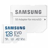 Pamäťová karta SAMSUNG Micro SDXC EVO plus 128 GB UHS-I U3 130R SD adaptér MB-MC128KA/EU