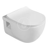 SAPHO Brilla - Závesné WC s bidetovou spŕškou , Rimless , biela 100612