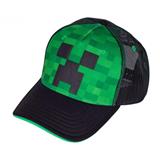 ASTRA - Šiltovka Minecraft Creeper - zelená
