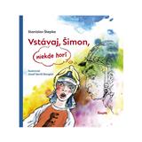 Kniha Ikar Vstávaj , Šimon, niekde horí Stanislav Štepka, Jozef Gertli Danglár ilustrátor