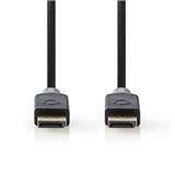 NEDIS CCBW37000AT20 - Kabel DisplayPort 1.2 | Zástrčka - | 2 m | Antrac