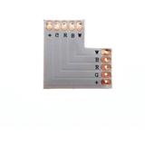PREMIUMLUX PCB t plus rohový led konektor pre 12mm RGBW 12V / 24V DC max 3A pásik LUX05536