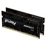 KINGSTON Fury Impact 8 GB/1600MHz DDR-3L Kit of 2 1.35V KF316LS9IBK2/8 pamäť RAM pre notebook