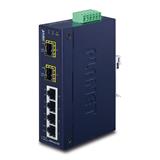 PLANET ISW-621TF network switch Unmanaged L2 Fast Ethernet 10/100 Blue