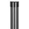 SLOVAKIA TREND Stĺpik METALTEC, 48/1750/1,25 mm , antracit , okrúhly , čiapočka , Zn+PVC, RAL7016
