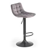 Stolička barová HALMAR H-95 barová stolička sivá / čierna
