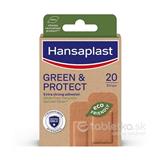 HANSAPLAST GREEN & PROTECT udržateľná náplasť , 2 veľkosti 20 ks