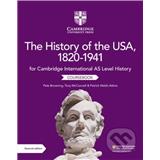 Cambridge University Press The History of USA, 1820-1941 Coursebook Pete Browning , Tony McConnell, Patrick Walsh-Atkins,