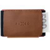 Peňaženka FIXED Tiny Wallet z pravej hovädzej kože hnedá FIXW-STN2-BRW