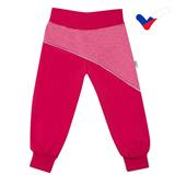 NEW BABY Softshellové dojčenské nohavice ružové - 98 2-3r