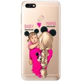 ISAPRIO Mama Mouse Blond and Girl na Huawei P9 Lite Mini mmblogirl-TPU2-P9Lm