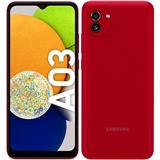 Mobil SAMSUNG Galaxy A03 64 GB červený
