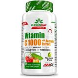 AMIX NUTRITION GreenDay ProVEGAN Vitamín C 1000 mg with Acerola, 60 vege kapsúl 8594159532519