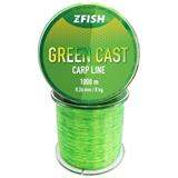 ZFISH Green Cast Carp Line 0,28 mm 9,5 kg 1 000 m 8506156017463
