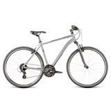 Bicykel DEMA AVEIRO 1 light grey-grey , Veľkosť rámu 18´´