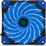 GEMBIRD FAN-HURACAN-100B PC case fan with 15 LEDs blue 120 x 120 25 mm 5 V