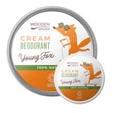 WOODEN SPOON Prírodný krémový deodorant Young fox 60 ml