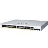 CISCO CBS220-24P-4X Řízený L2 Gigabit Ethernet 10/100/1000 Podpora napájení po Ethernetu PoE Bílá