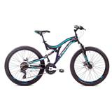 Bicykel CAPRIOLO Odpružený GTX 260 26"/21HT modro - čierny