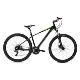Bicykel CAPRIOLO EXID 27,5"/16AL čierno - zelená 2020
