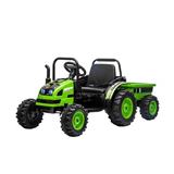 BENEO Traktor POWER s vlečkou , zelený 8586019942545