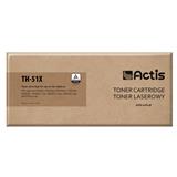 ACTIS Tonerová kazeta TH-51X náhradní HP 51X Q7551X; standardní ; 13000 stran ; černá , EXPACSTHP0007