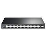 TP-LINK TL-SG3452XP síťový přepínač Řízený L2 plus Gigabit Ethernet 10/100/1000 Podpora napájení po Ethernetu PoE 1U Černá , KILTPLSWI0114