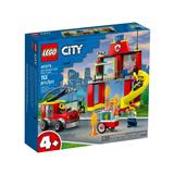 LEGO City 60375 Hasičská stanica a auto hasičov