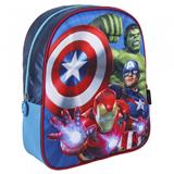 CERDA Detský svietiaci batoh Marvel: Avengers