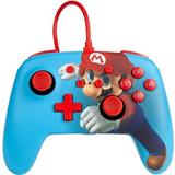 POWERA Enhanced Wired Controller Mario Punch, Nintendo Switch 617885024627