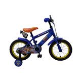 Bicykel VOLARE - Detský Paw Patrol chlapčenský 14 palcový Červeno-modrý 95 zostavené