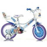 Bicykel DINO BIKES - Detský 14" Snow queen