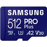 SAMSUNG MicroSDXC 512 GB PRO Plus SD adaptér 2023 MB-MD512SA/EU