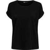 ONLY Dámske tričko ONLMOSTER Regular Fit 15106662 Black Veľkosť S