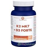 PHARMA ACTIV Lipozomal K2 MK7 plus D3 FORTE, 60 cps