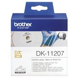 Páska do tlačiarni BROTHER rolka DK11207 CDDVD Labels 100 ks