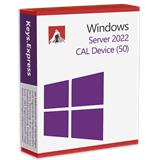 Microsoft Windows Server 2022 CAL Device (50 ks)