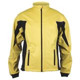 MERCO Ski Windproof softshelová bunda žltá-čierna veľkosť oblečenia S