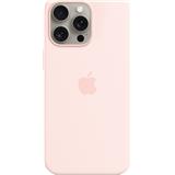 APPLE iPhone 15 ProMax Silicone Case MS - Light Pink