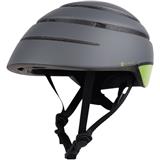 ACER Foldable Helmet skládací helma , šedá se zeleným reflexním pruhem vzadu, velikost M 56-59 cm 340 gr