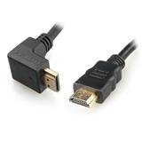 GEMBIRD kábel do monitora HDMI(19PIN) v1.4 M/M 1.8M zahnutý (CC-HDMI490-6)