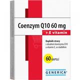GENERICA Coenzym Q10 60 + E vitamín (kapsule 60 x 60 mg)