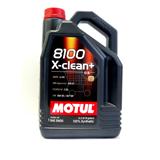 Motorový olej MOTUL 8100 X-Clean + 5W-30 5L (450025)