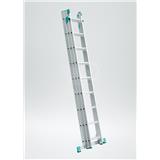 ALVE Trojdielny univerzálny rebrík s úpravou na schody Eurostyl 7811, výška: 3,15 - 7,11m