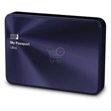 WESTERN DIGITAL 2.5 MY Passport Ultra Metal 2000 GB modra/cierna