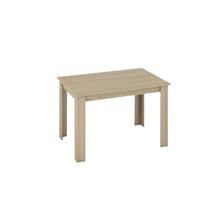 KONDELA Jedálenský stôl 120x80, DTD laminovaná/ABS hrany, Dub sonoma, KRAZ