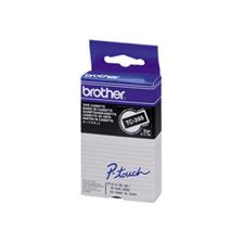 Páska do tlačiarni BROTHER Páska do tiskárny štítků Brother, TC-395, 9mm, bílý tisk/černý podklad, O
