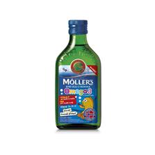 MOLLERS MOLLER´S Omega 3 RYBÍ OLEJ Ovocná aróma z pečene tresiek 1x250 ml