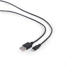 C-TECH kábel CABLEXPERT USB 2.0 Lightning IP5 a vyššie nabíjací synchronizačný kábel 1m čierna