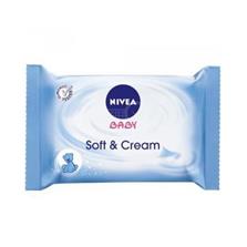 NIVEA BABY Soft & Cream 63 ks čisticí ubrousky unisex